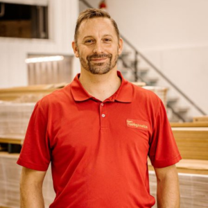 Nathan Brown, Warehouse Manager at Greer's Flooring America