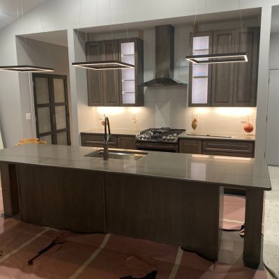 luxury kitchen design and renovation by Greer's Flooring America