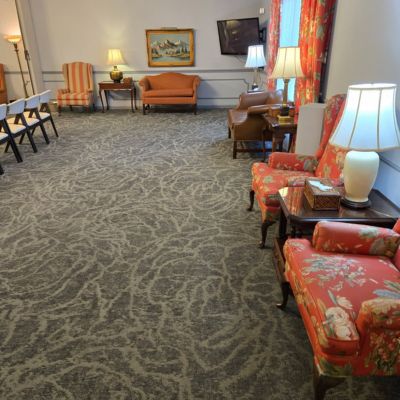 carpets in a Evansville Church